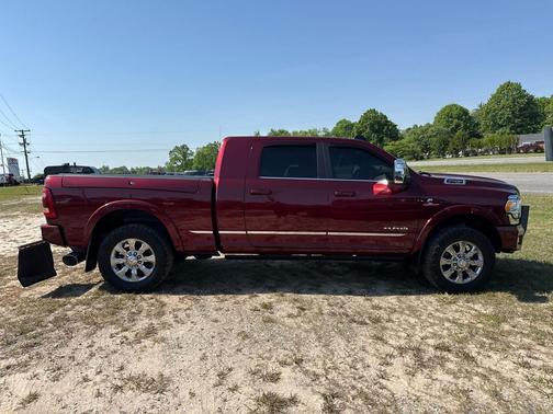Delmonico Red Pearlcoat 2024 RAM 2500 Limited 4x4 Mega Cab 64 Box