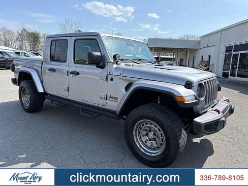 Billet Silver Metallic Clearcoat 2020 Jeep Gladiator Rubicon
