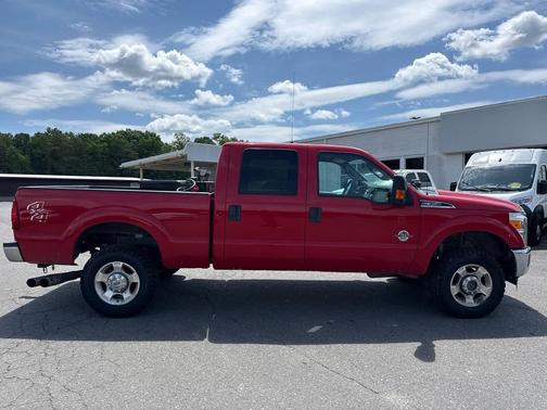 Vermillion Red 2015 Ford F-350 XLT