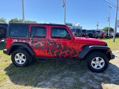 Firecracker Red Clearcoat 2023 Jeep Wrangler Sport S