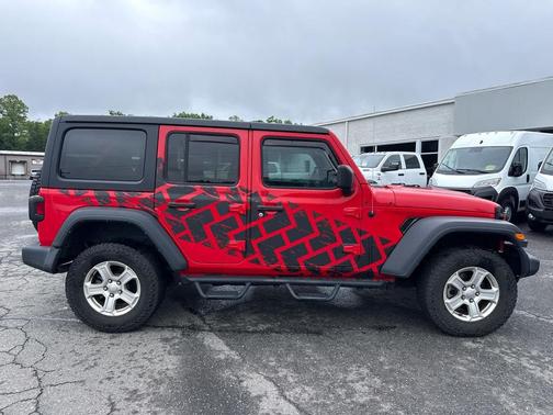 Firecracker Red Clearcoat 2023 Jeep Wrangler Sport S
