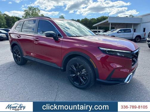 Radiant Red Metallic 2024 Honda CR-V Hybrid Sport Touring AWD