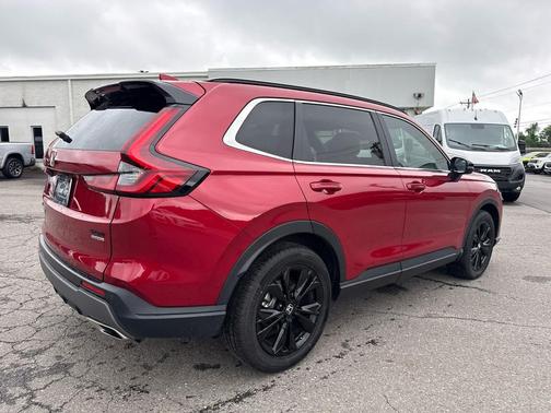Radiant Red Metallic 2024 Honda CR-V Hybrid Sport Touring AWD