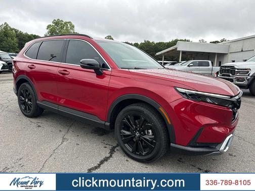 Radiant Red Metallic 2024 Honda CR-V Hybrid Sport Touring AWD