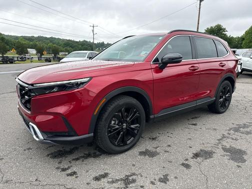 Radiant Red Metallic 2024 Honda CR-V Hybrid Sport Touring AWD