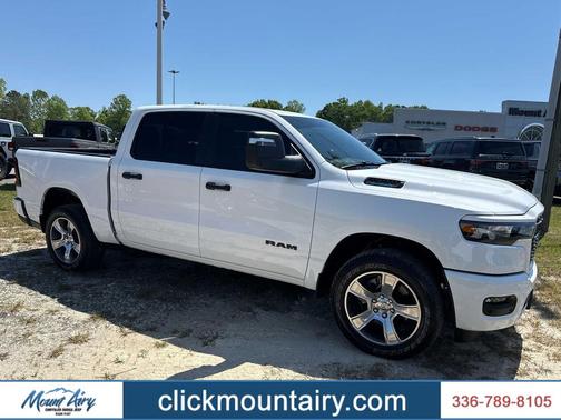 Bright White Clearcoat 2025 RAM 1500 Tradesman