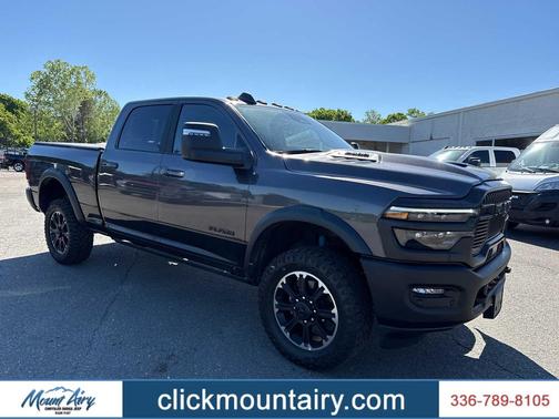 Granite Crystal Metallic Clearcoat 2025 RAM 2500 Rebel 4x4 Crew Cab 64 Box
