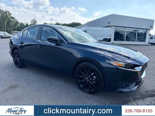 Deep Crystal Blue Mica 2025 Mazda Mazda3 2.5 S Select Sport