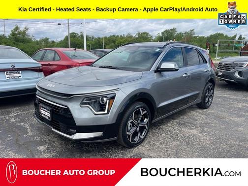 Steel Gray 2025 Kia Niro EX Touring