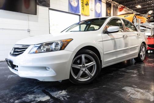 White Orchid Pearl 2012 Honda Accord EX-L