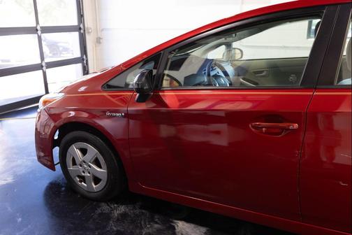 Barcelona Red Metallic 2010 Toyota Prius One