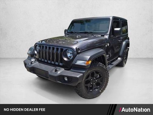 Granite Crystal Metallic Clearcoat 2018 Jeep Wrangler Sport S