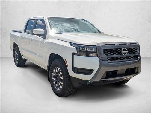 Glacier White 2026 Nissan Frontier SV