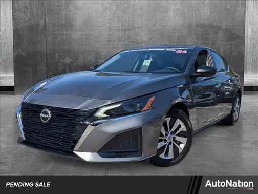 Gun Metallic 2024 Nissan Altima S FWD