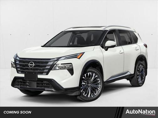Everest White Pearl Tricoat 2026 Nissan Rogue Platinum