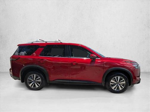 Scarlet Ember 2024 Nissan Pathfinder SL FWD