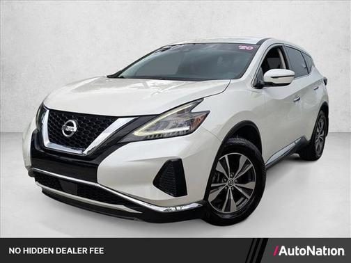 Pearl White Tricoat 2020 Nissan Murano S FWD
