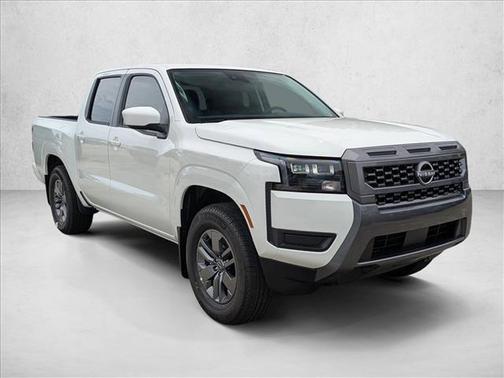 Glacier White 2026 Nissan Frontier SV