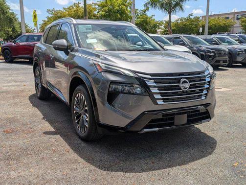 Gun Metallic 2026 Nissan Rogue Platinum