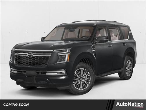 Super Black 2026 Nissan Armada Platinum