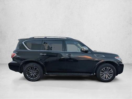 Super Black 2019 Nissan Armada Platinum