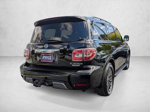 Super Black 2019 Nissan Armada Platinum