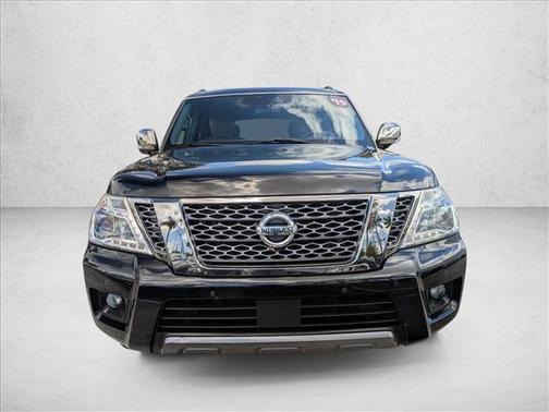 Super Black 2019 Nissan Armada Platinum