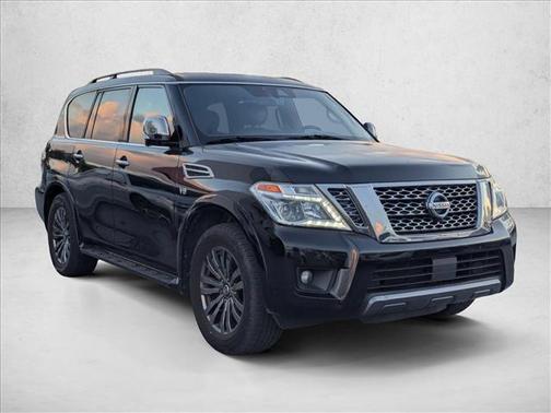 Super Black 2019 Nissan Armada Platinum