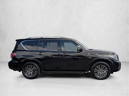 Super Black 2019 Nissan Armada Platinum