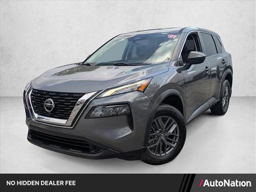 Gun Metallic 2021 Nissan Rogue S