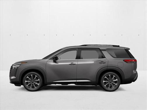 Gun Metallic 2026 Nissan Pathfinder Platinum