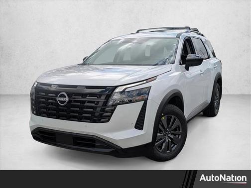 Everest White Pearl Tricoat 2026 Nissan Pathfinder SV