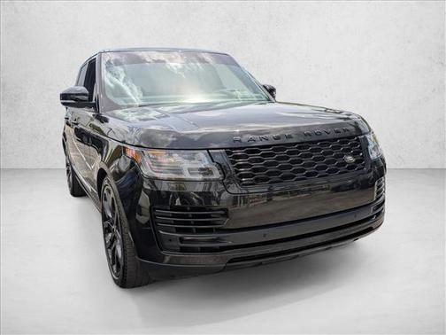 Santorini Black Metallic 2021 Land Rover Range Rover 3.0L V6 Turbocharged Diesel HSE Td6