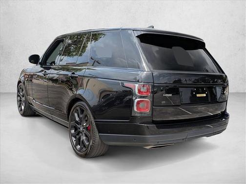 Santorini Black Metallic 2021 Land Rover Range Rover 3.0L V6 Turbocharged Diesel HSE Td6