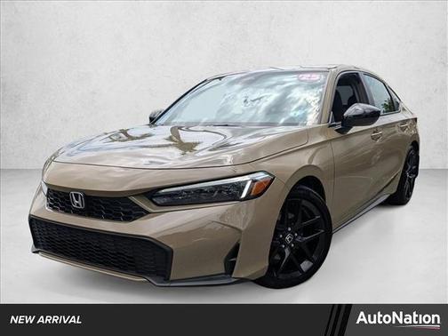 Maroon 2025 Honda Civic Hybrid Sport