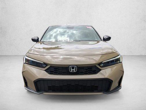 Maroon 2025 Honda Civic Hybrid Sport