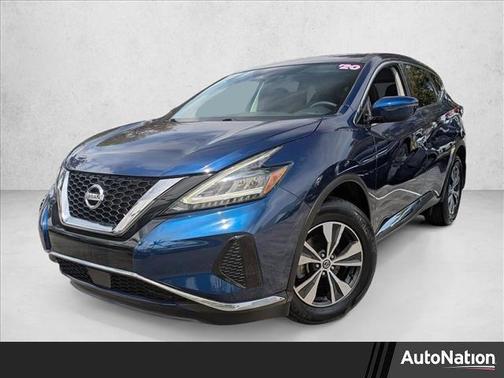 Deep Blue Pearl 2020 Nissan Murano S FWD