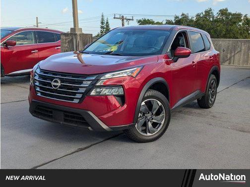 Scarlet Ember Tintcoat 2024 Nissan Rogue SV