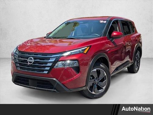 Scarlet Ember Tintcoat 2024 Nissan Rogue SV
