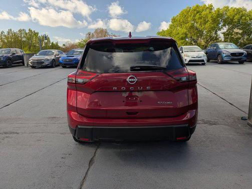 Scarlet Ember Tintcoat 2024 Nissan Rogue SV