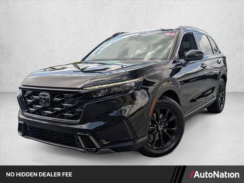 Crystal Black Pearl 2024 Honda CR-V Hybrid Sport FWD