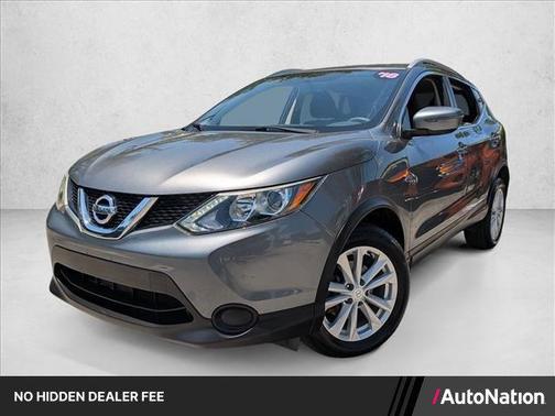 Gun Metallic 2018 Nissan Rogue Sport SV