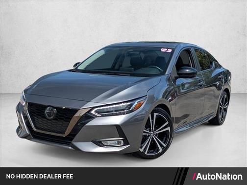 Gun Metallic 2023 Nissan Sentra SR