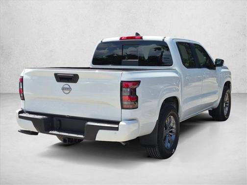 Glacier White 2026 Nissan Frontier SV
