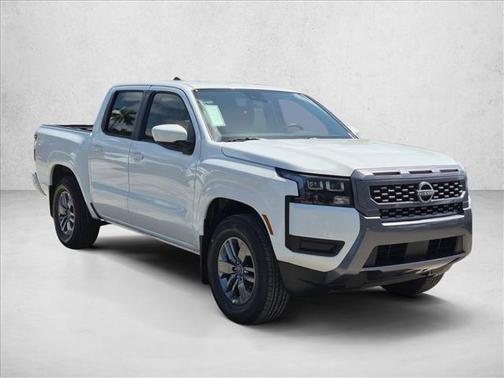 Glacier White 2026 Nissan Frontier SV