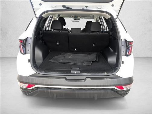 Quartz White 2022 Hyundai TUCSON Hybrid Blue