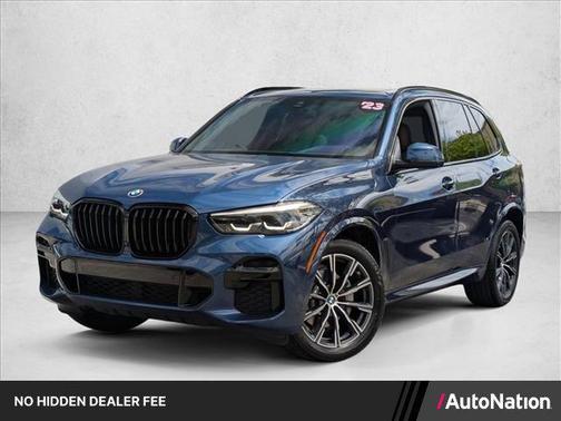 Phytonic Blue Metallic 2023 BMW X5 xDrive40i