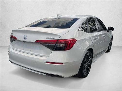 Platinum White Pearl 2024 Honda Civic Touring