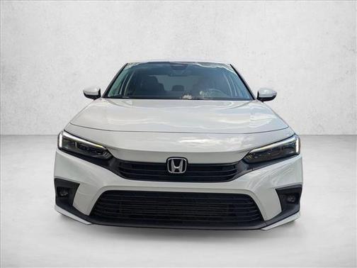 Platinum White Pearl 2024 Honda Civic Touring