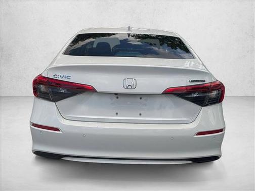 Platinum White Pearl 2024 Honda Civic Touring